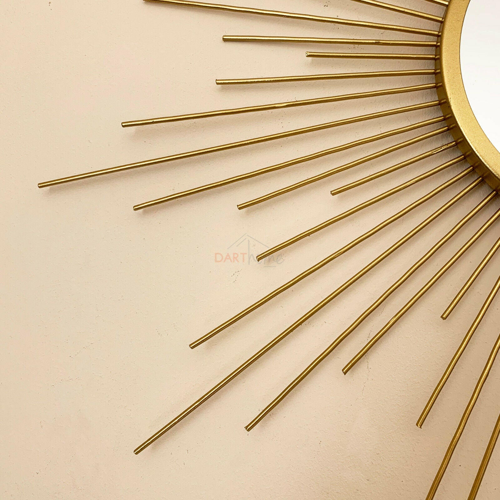 Gold Sunburst Mirror 60cm