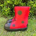 Red Ladybird Boots Planter