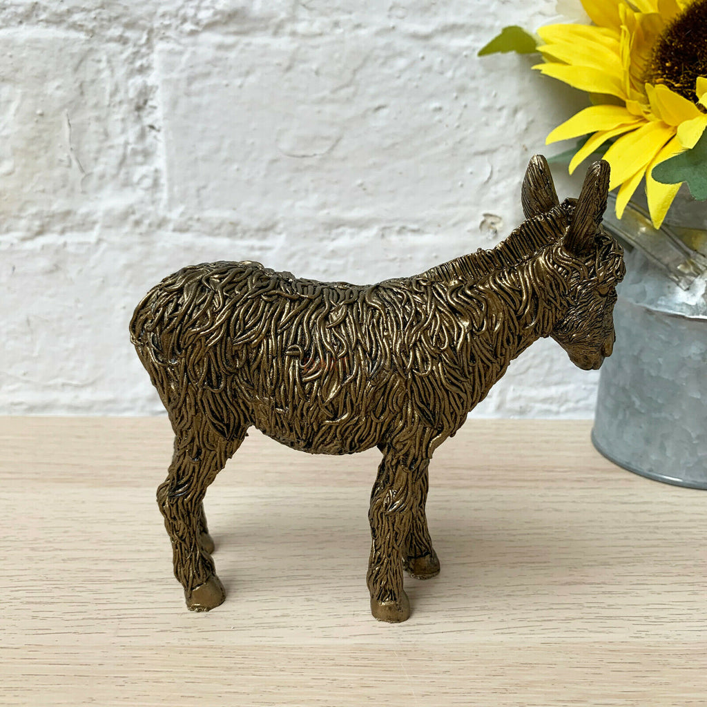 Bronze Donkey Ornament