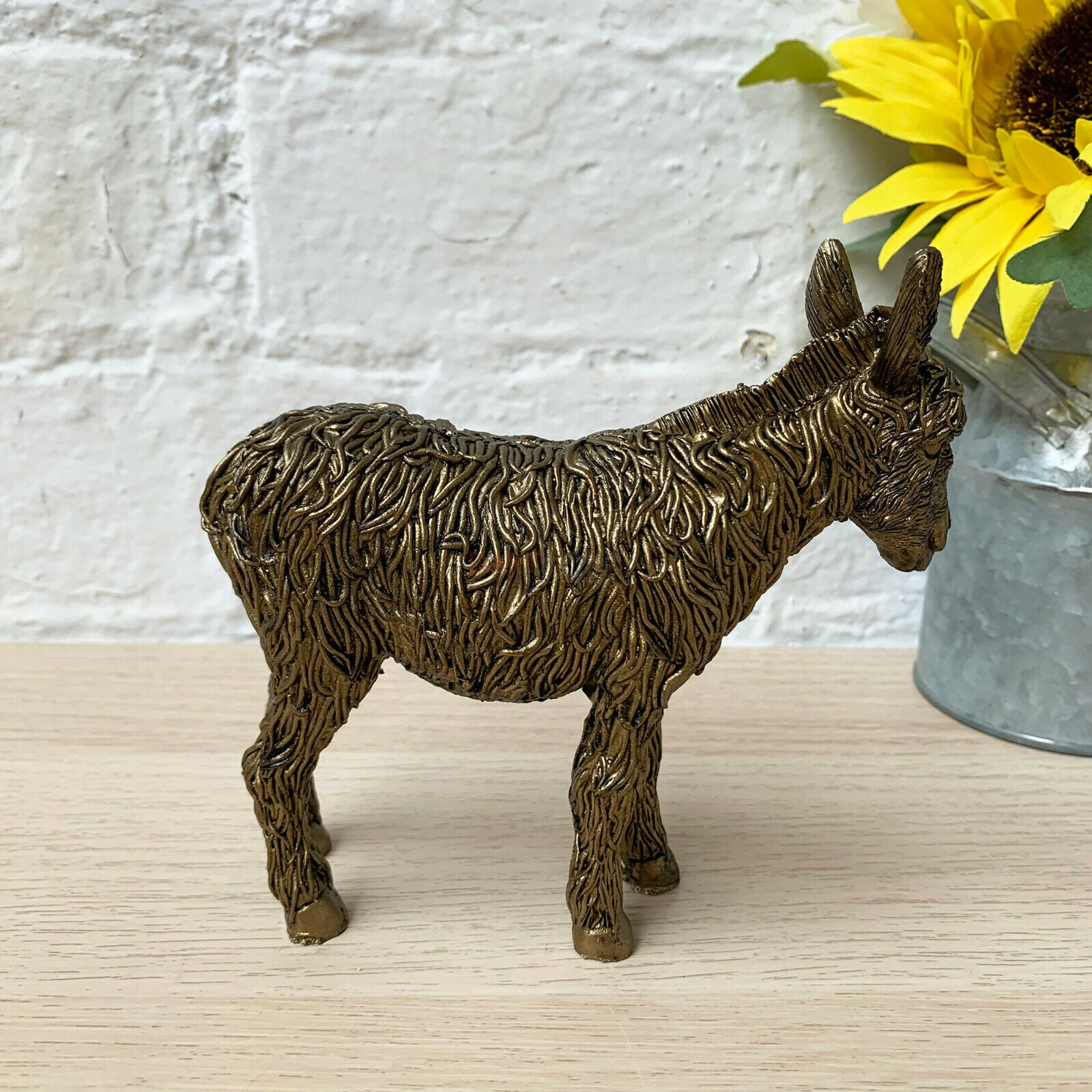 Esel-Ornament aus Bronze