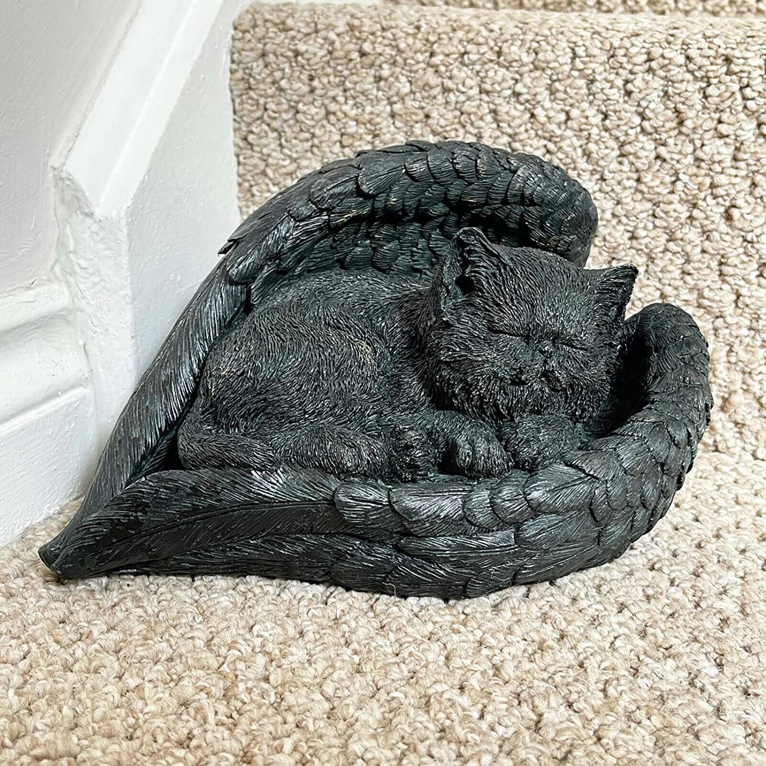 Katzendenkmal aus Kunstharzbronze