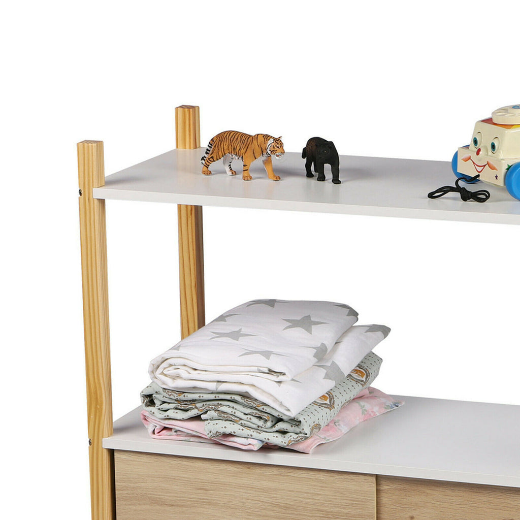 Aufbewahrungsschrank für Kinder mit Regalen