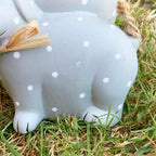 Polka Dot Sitting Dog Plant Pot