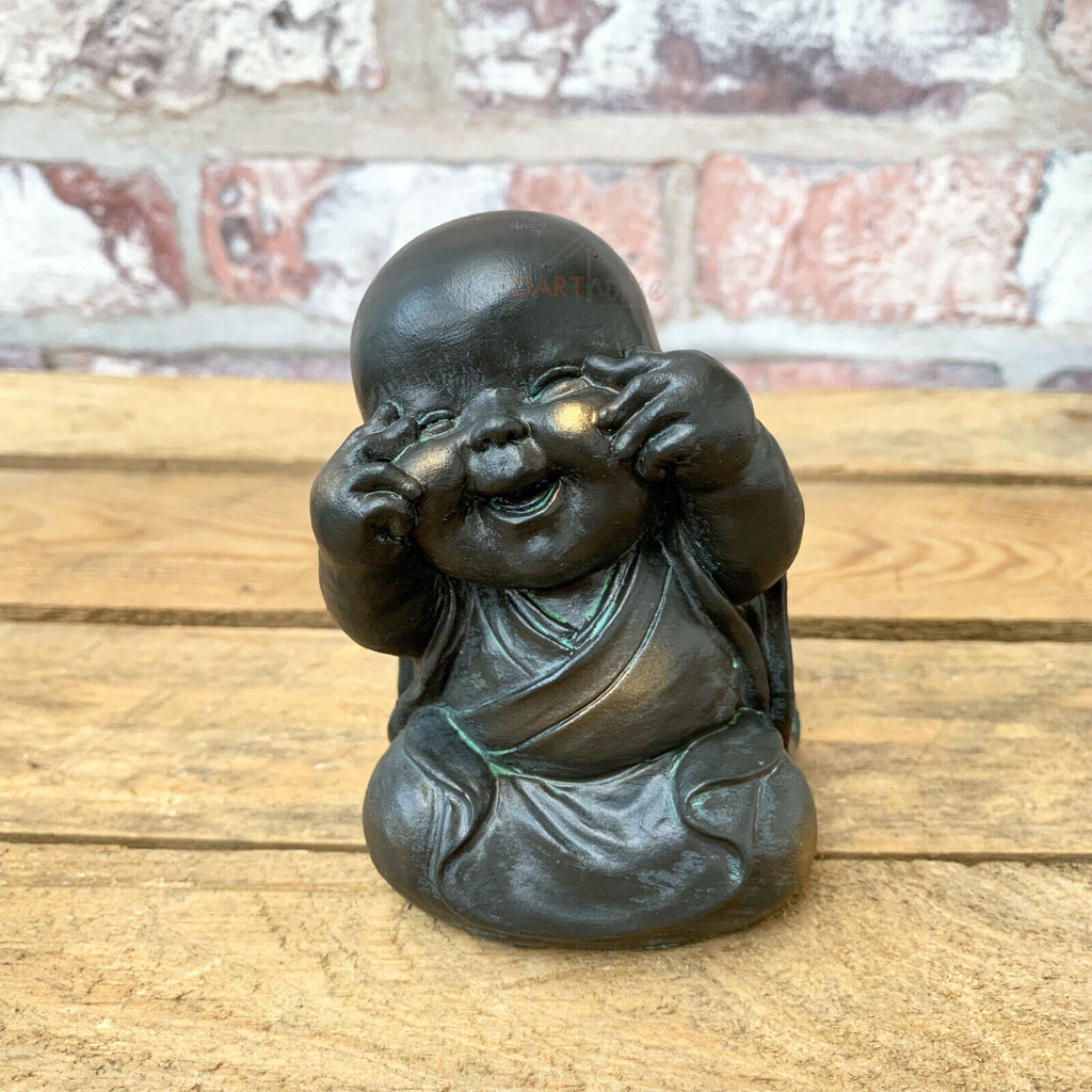Bronze Three Wise Monk Ornaments