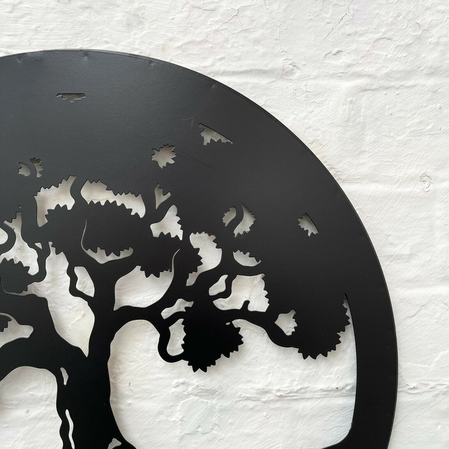 Black Silhouette Tree Of Life Wall Art
