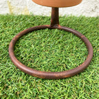 Terrakottatopf mit Spatenständer