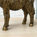 Esel-Ornament aus Bronze