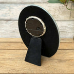 25th Silver Wedding Anniversary Mirrored Clock