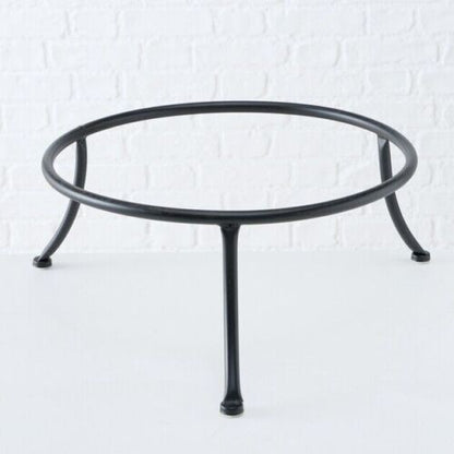 Round Black Fire Pit