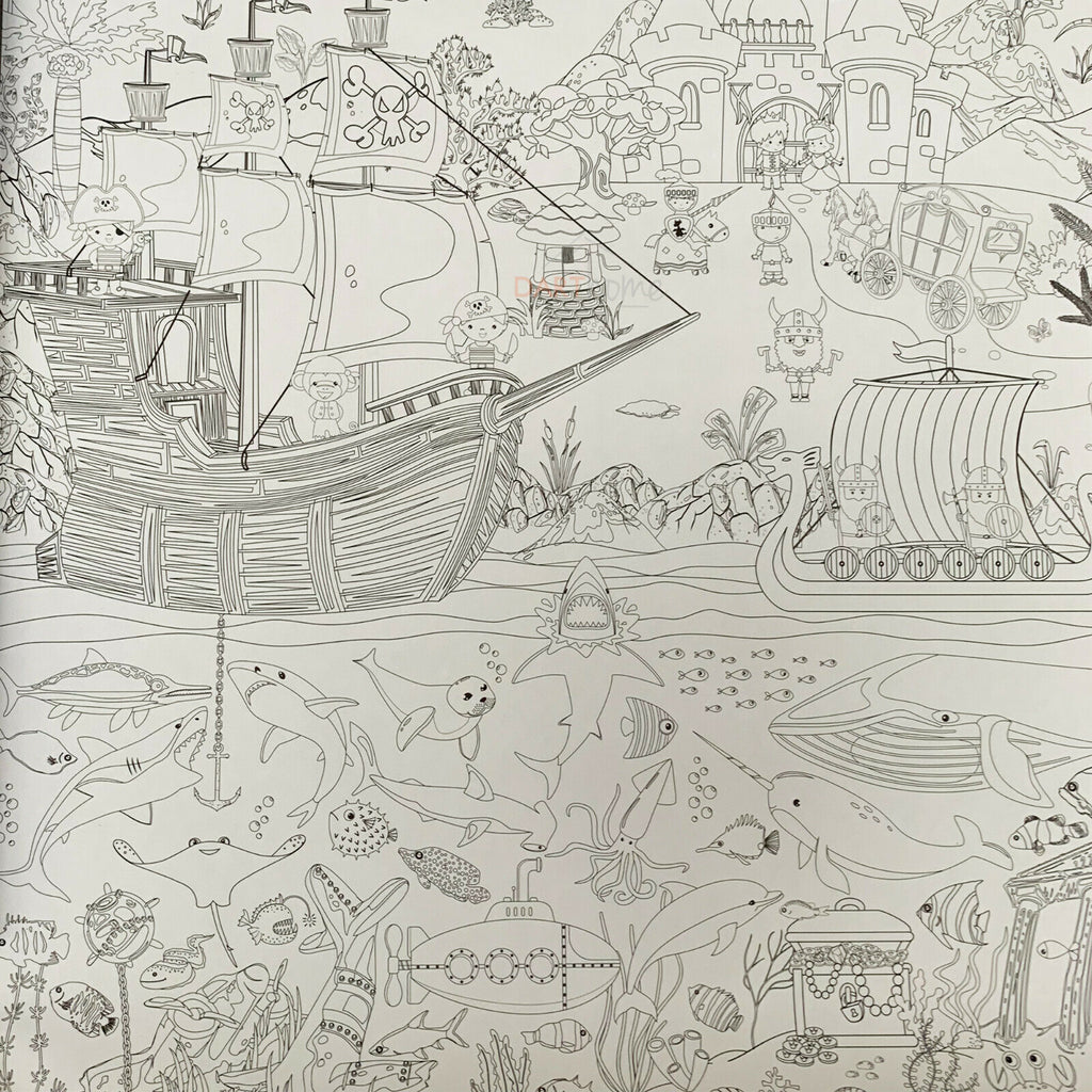 Kids Colour In Action Poster