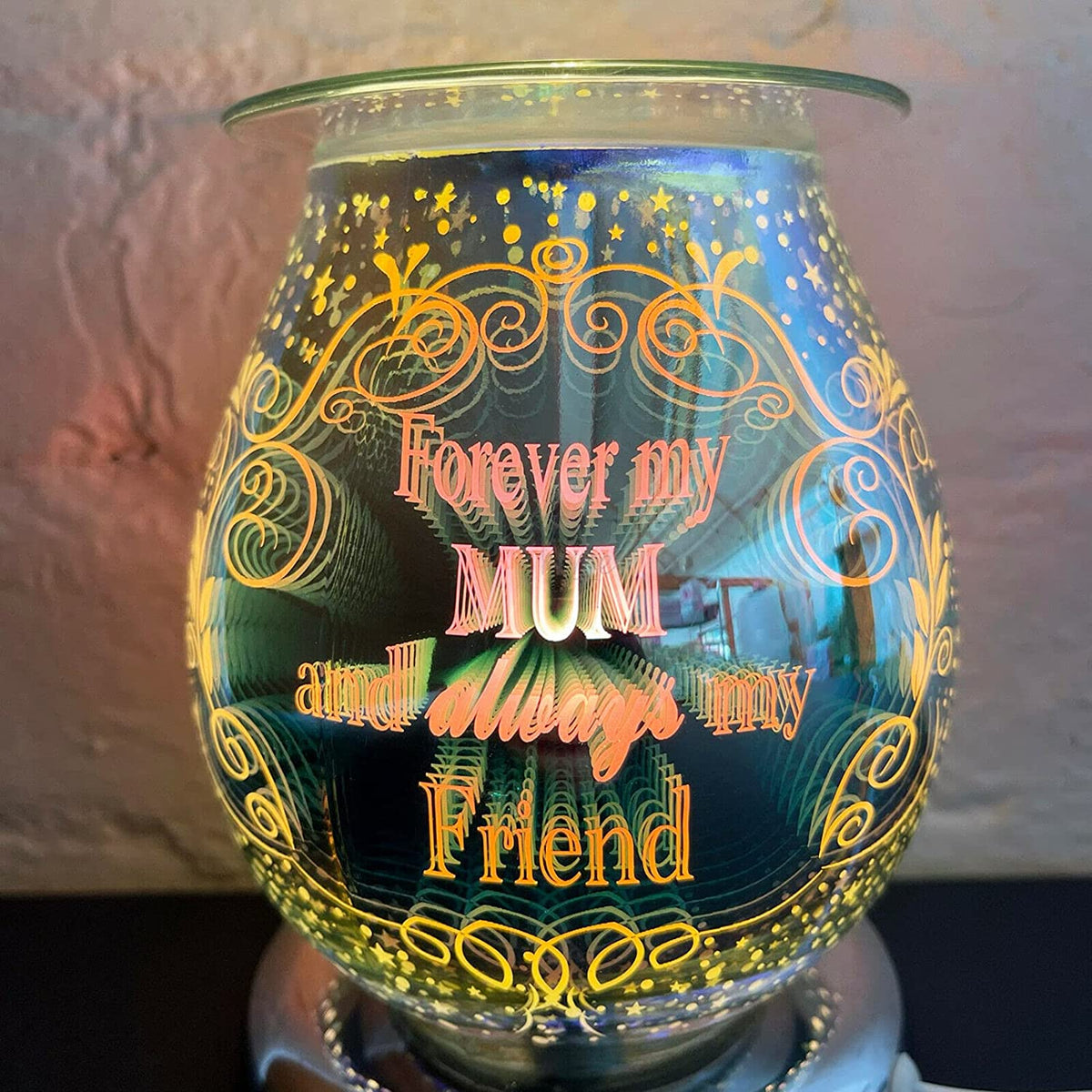Forever Mum Always Friend Wax Melt Burner Lamp