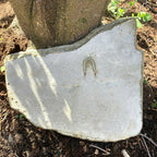 Steinglück-Gartenwandschild, 25 cm