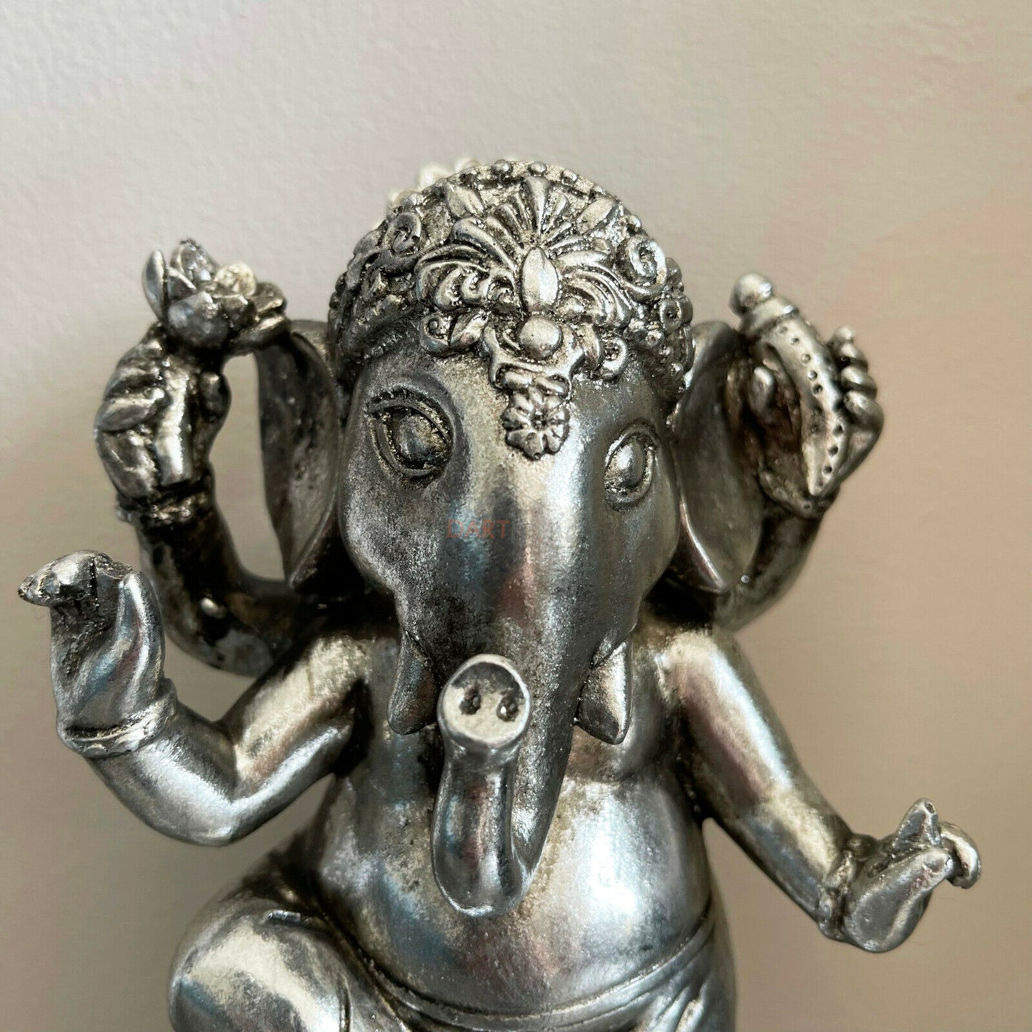 Silver Dancing Ganesh Elephant