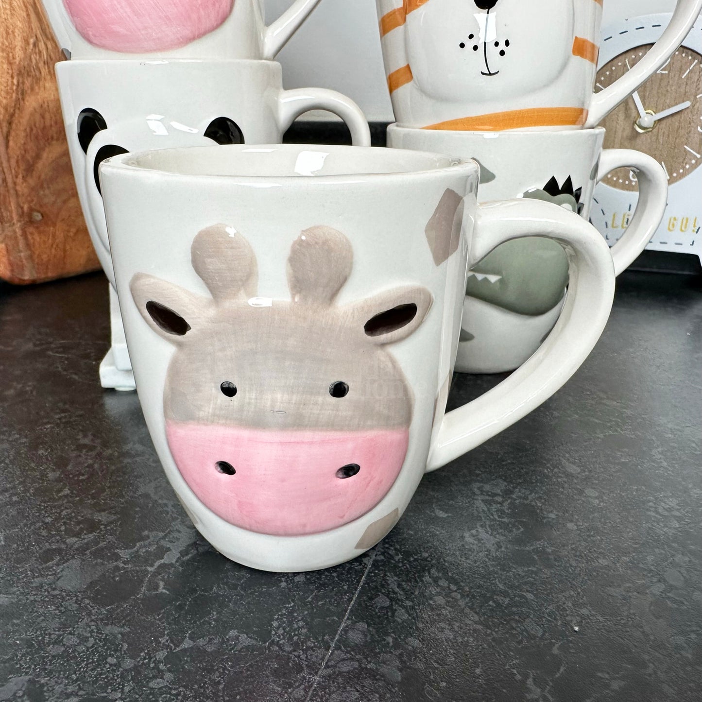 Set Of 4 Insect Childrens Mugs