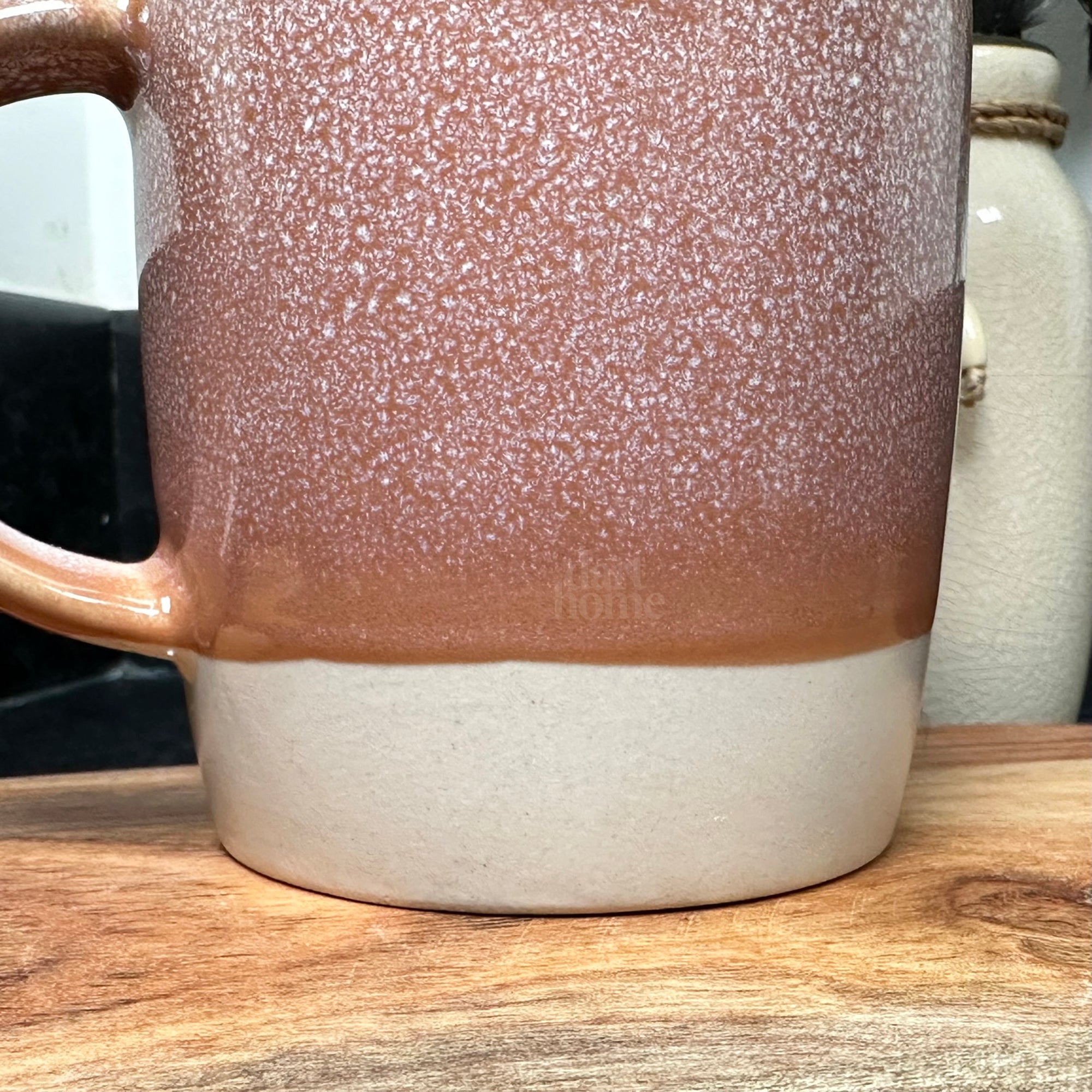 320ml Pink Reactive Glaze Mugs Set Of 2