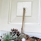 Frosted Pinecone Christmas Wreath 35cm