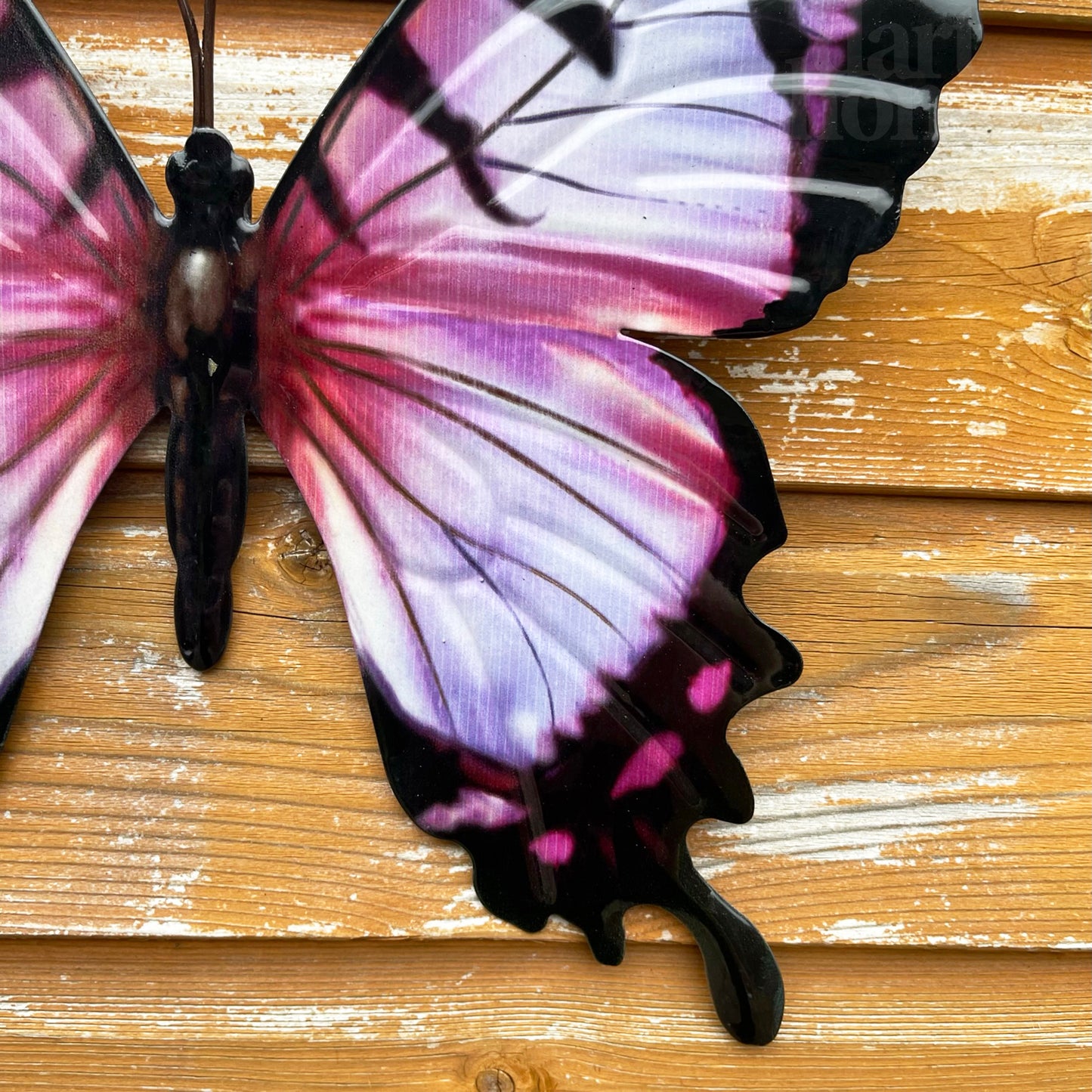 Pink Butterfly Wall Art