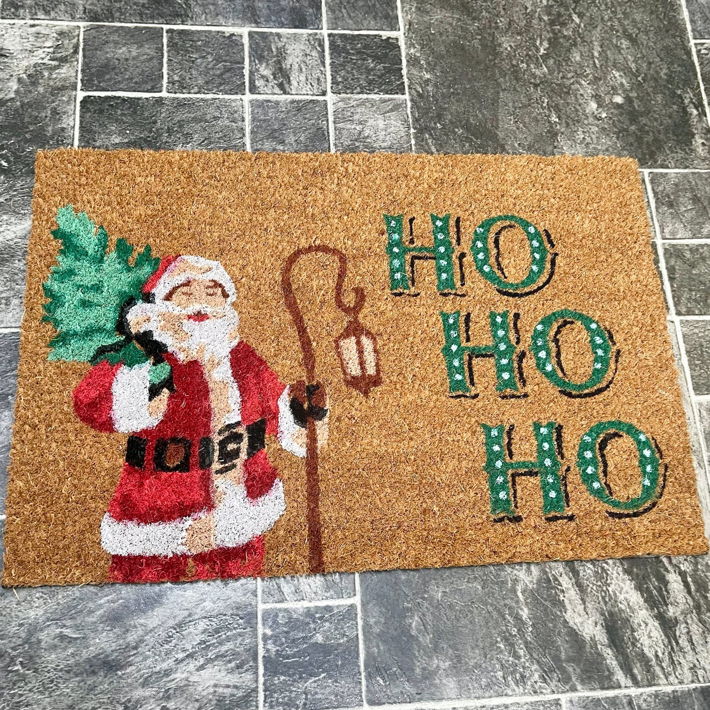 Ho Ho Ho Santa Christmas Doormat