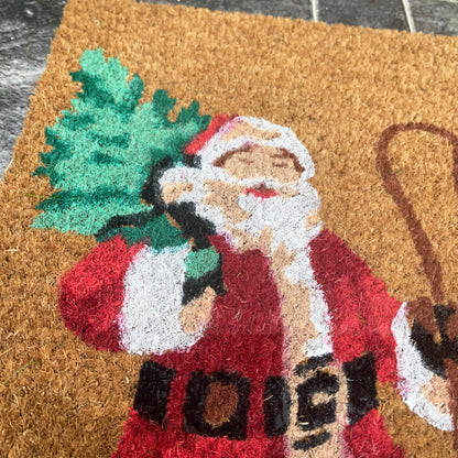 Ho Ho Ho Santa Christmas Doormat