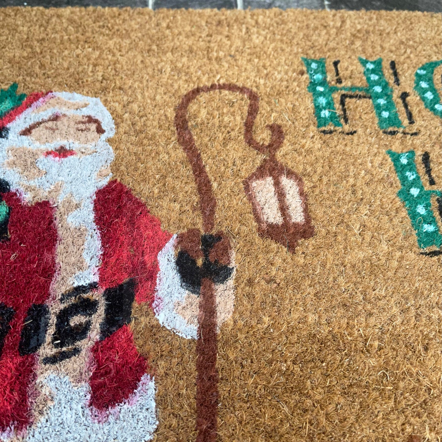 Ho Ho Ho Santa Christmas Doormat