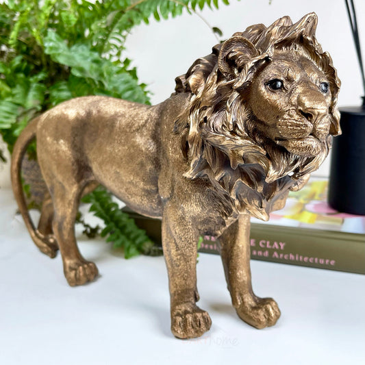 Bronze Resin Lion Statue