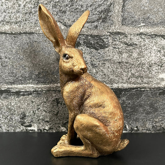 Bronze March Hare Ornament