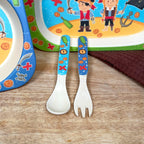 Eco Bamboo Pirates Eating Set
