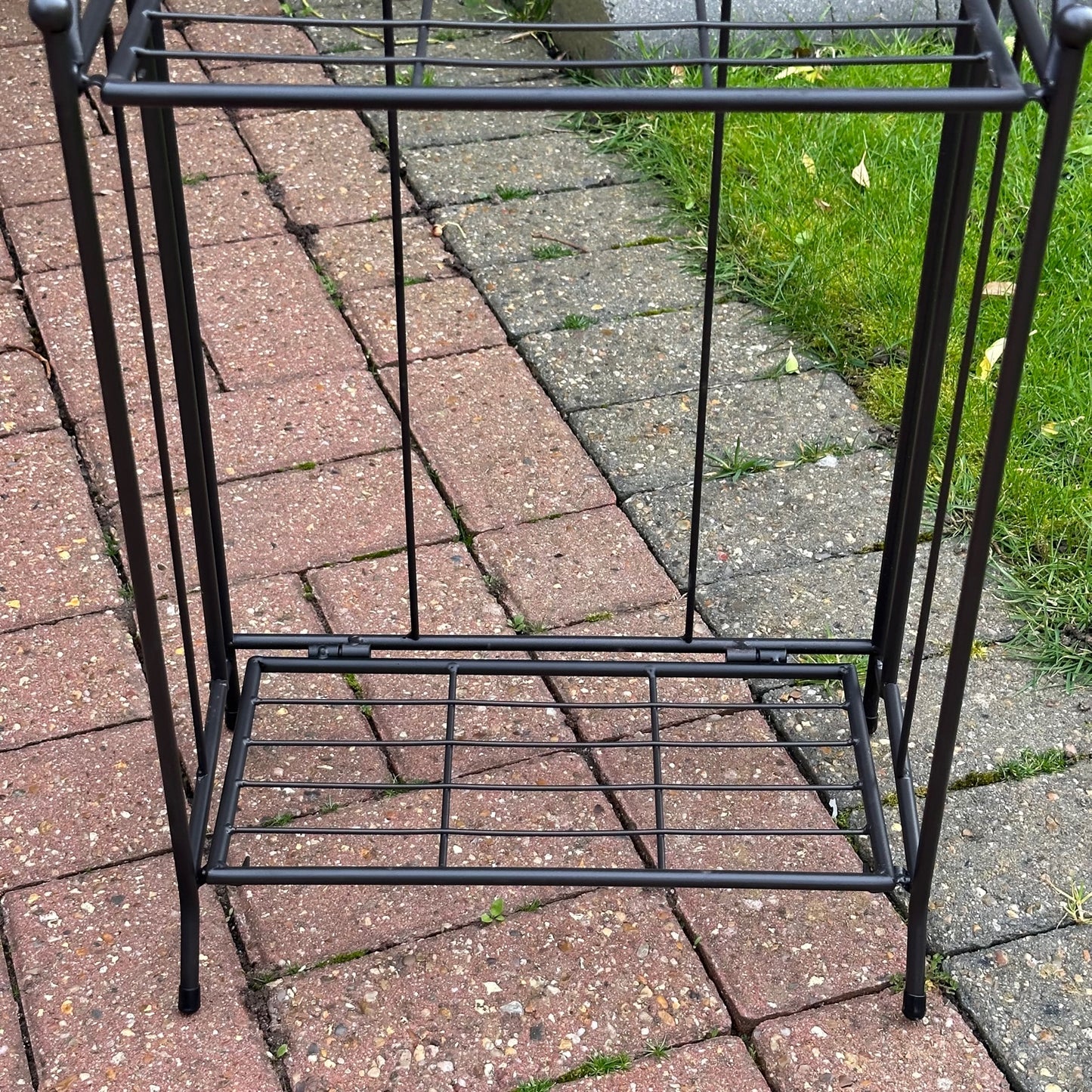 2 Tier Metal Flower Rack