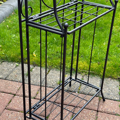 2 Tier Metal Flower Rack