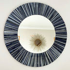 Wandspiegel mit gestreiften Linien, 40 cm