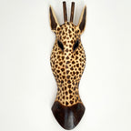Giraffe Head Wall Mask Decoration 50cm