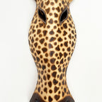 Giraffe Head Wall Mask Decoration 50cm
