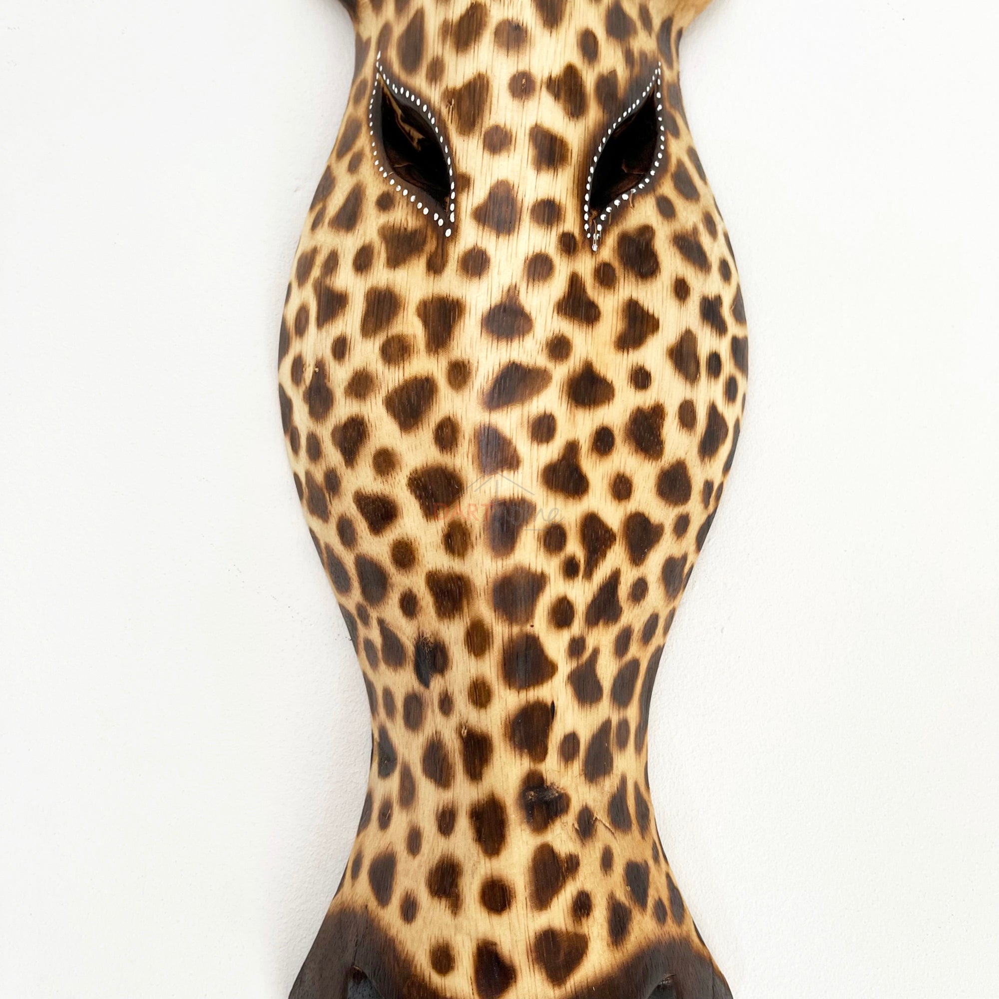 Giraffe Head Wall Mask Decoration 50cm