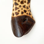 Giraffe Head Wall Mask Decoration 50cm