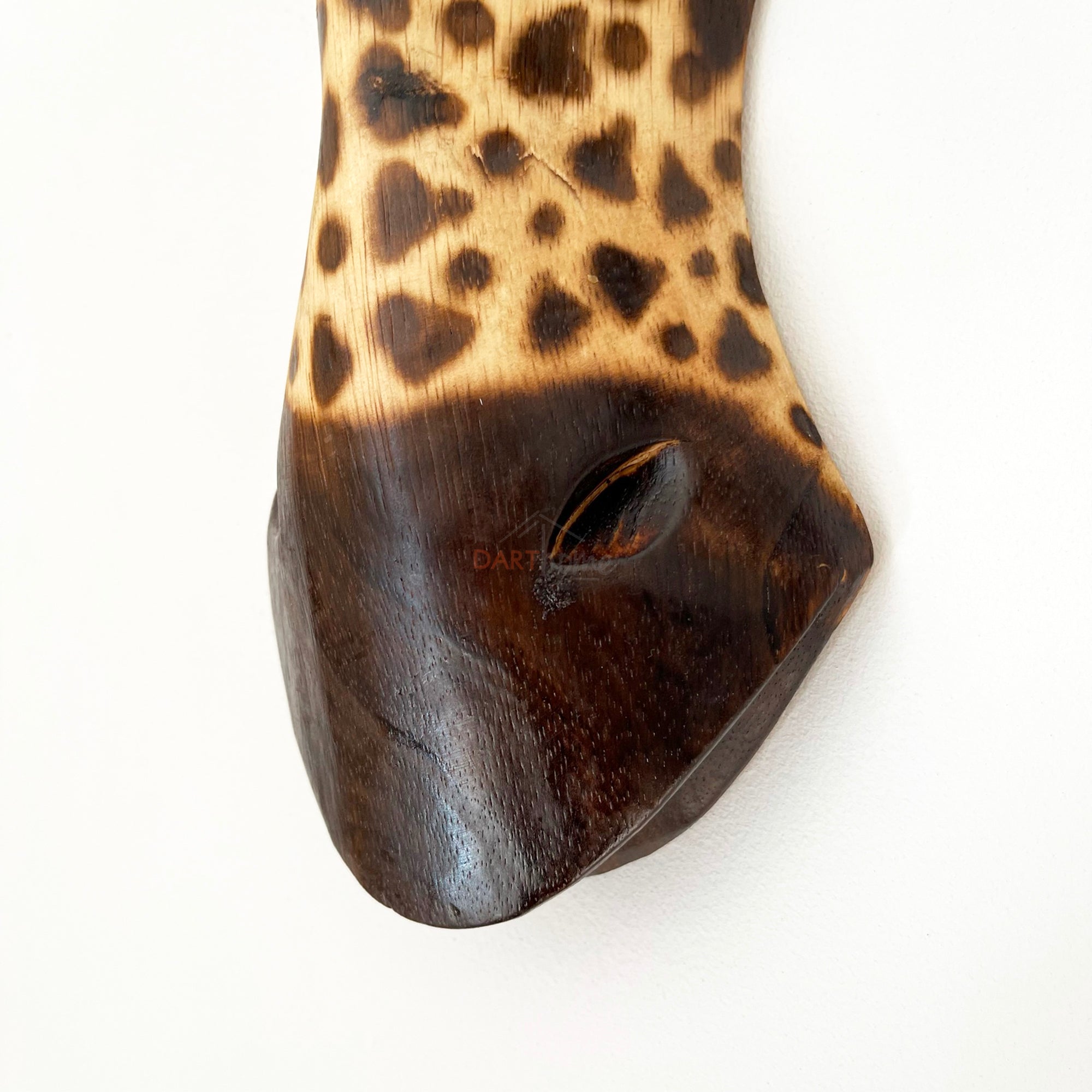 Giraffe Head Wall Mask Decoration 50cm