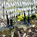 White Metal Garden Sheep Statue Large