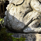 Stone Snoozing Dragon Sculpture