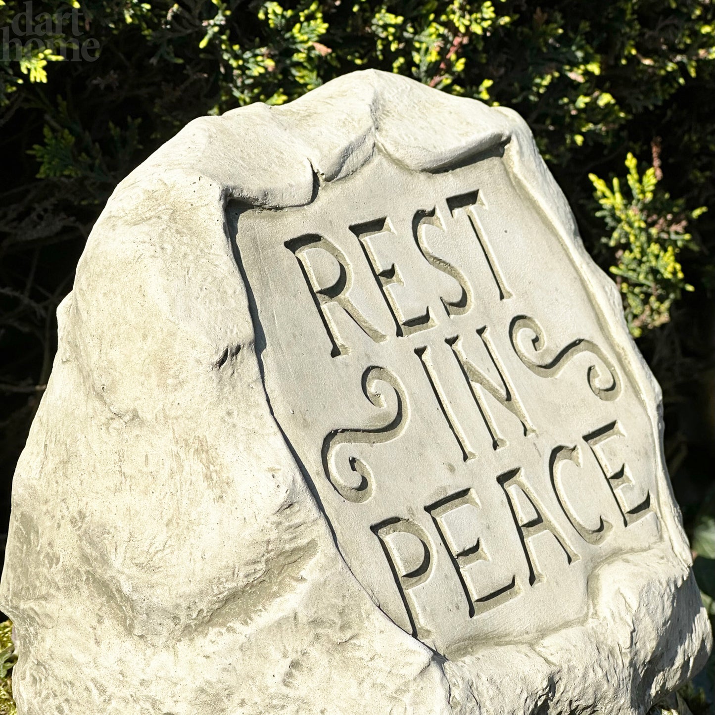 Stone Rest In Peace Block Memorial Statue
