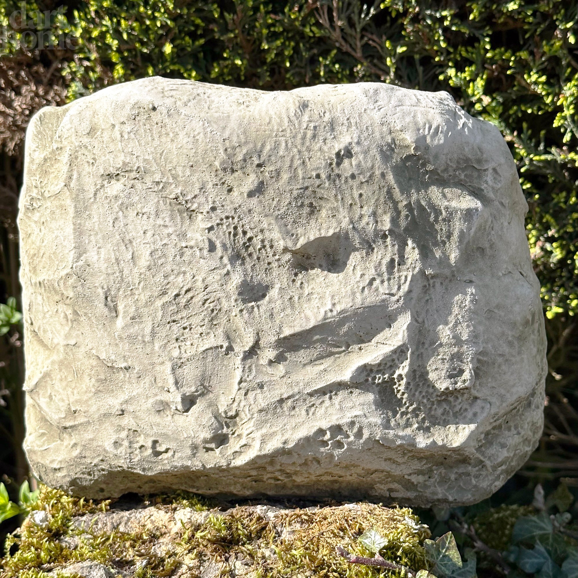 Steinerne Ruhe-in-Frieden-Block-Gedenkstatue