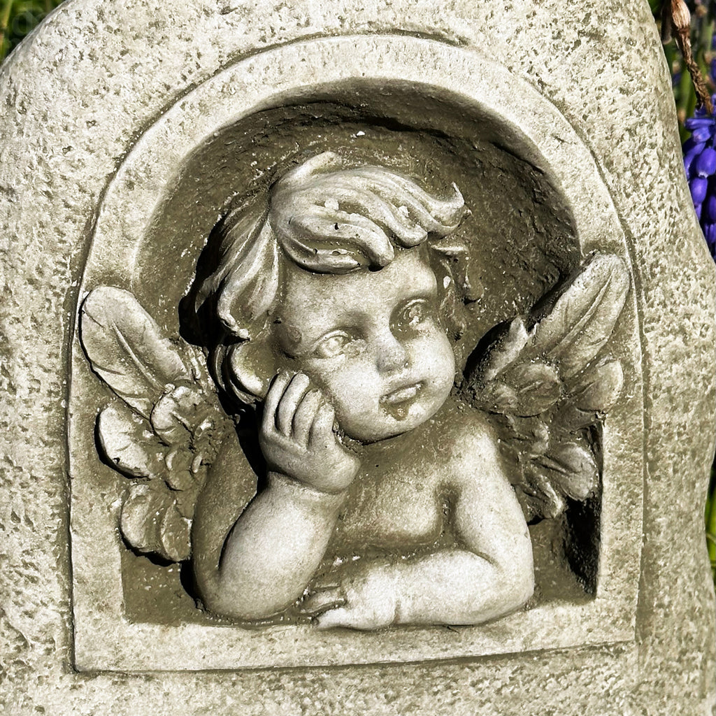 Stone Cherub Of Hope Statue