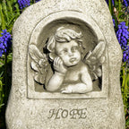 Stone Cherub Of Hope Statue