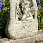 Stone Cherub Of Hope Statue
