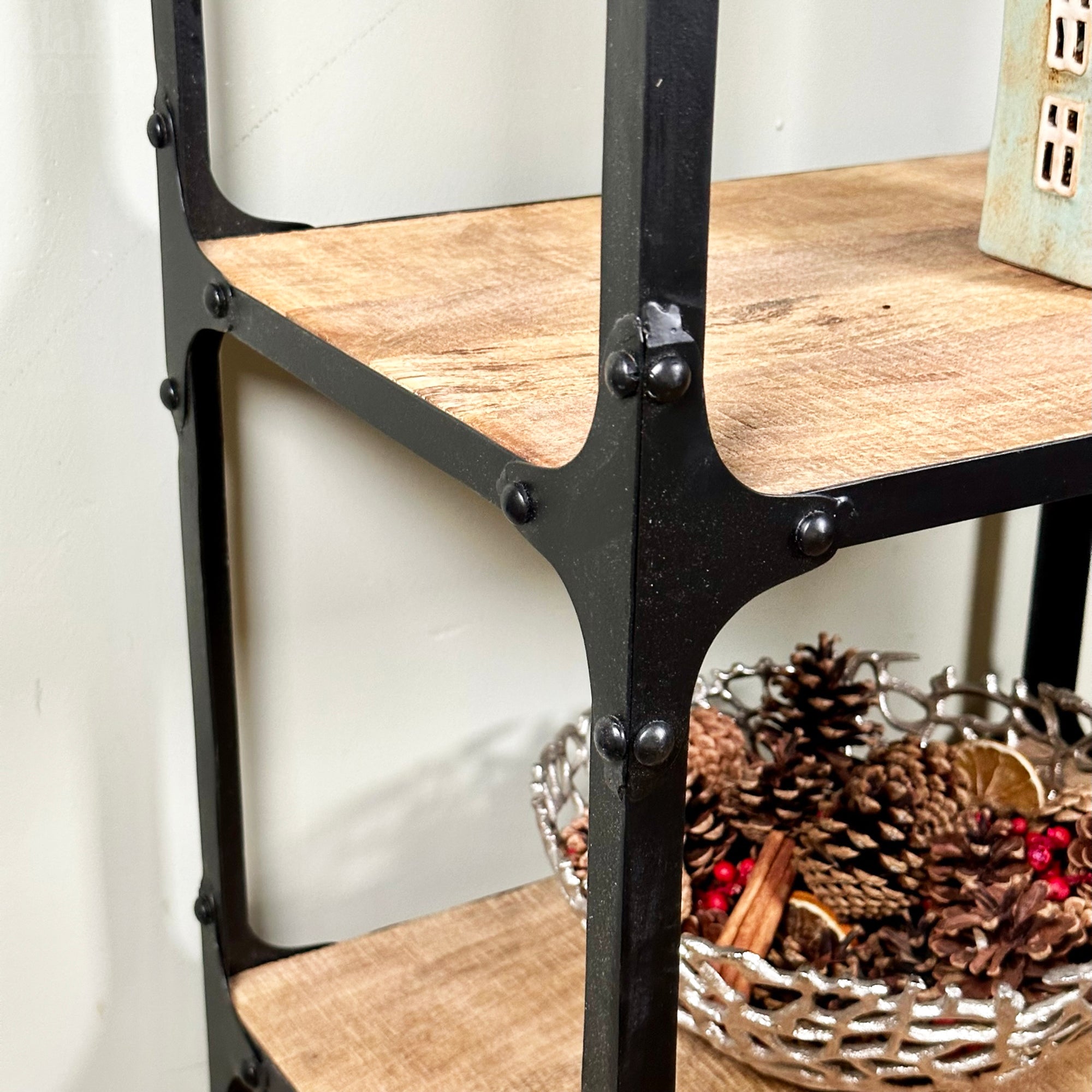 4 Tier Industrial Tower Shelf Unit