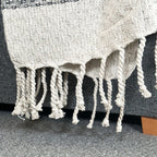 Striped Cotton Throw 130x170cm