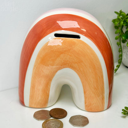 Ceramic Rainbow Money Box