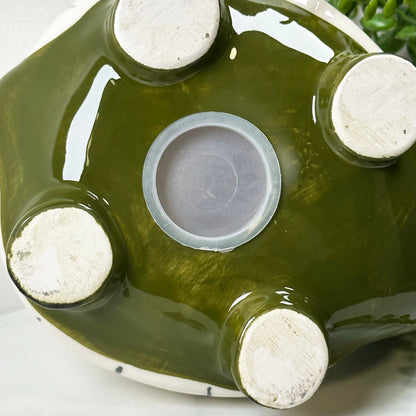 Keramik-Schildkröten-Spardose