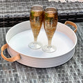 Round Sand Serving Tray