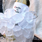 Glass Ice Bucket 20x20cm