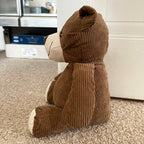 Dark Brown Teddy Bear Doorstop 25cm