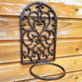 Baroque Cast Iron Wall Pot Holder